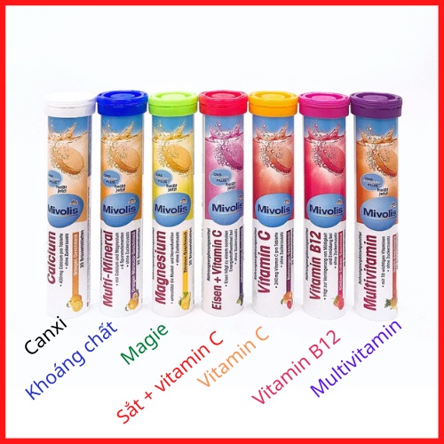 Sủi Mivolis - tuýp 20 viên - hàng Đức