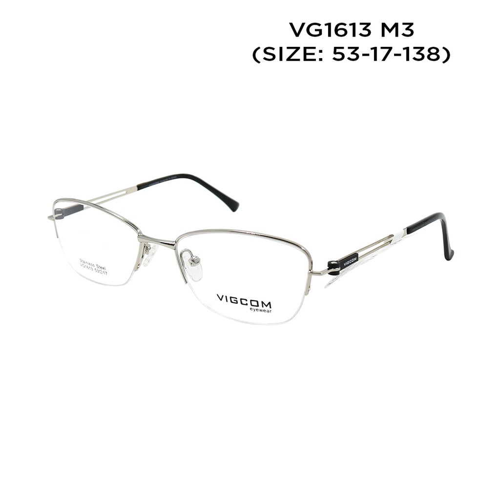 Gọng kính Vigcom VG1613M chính hãng, thiết kế dễ đeo bảo vệ mắt