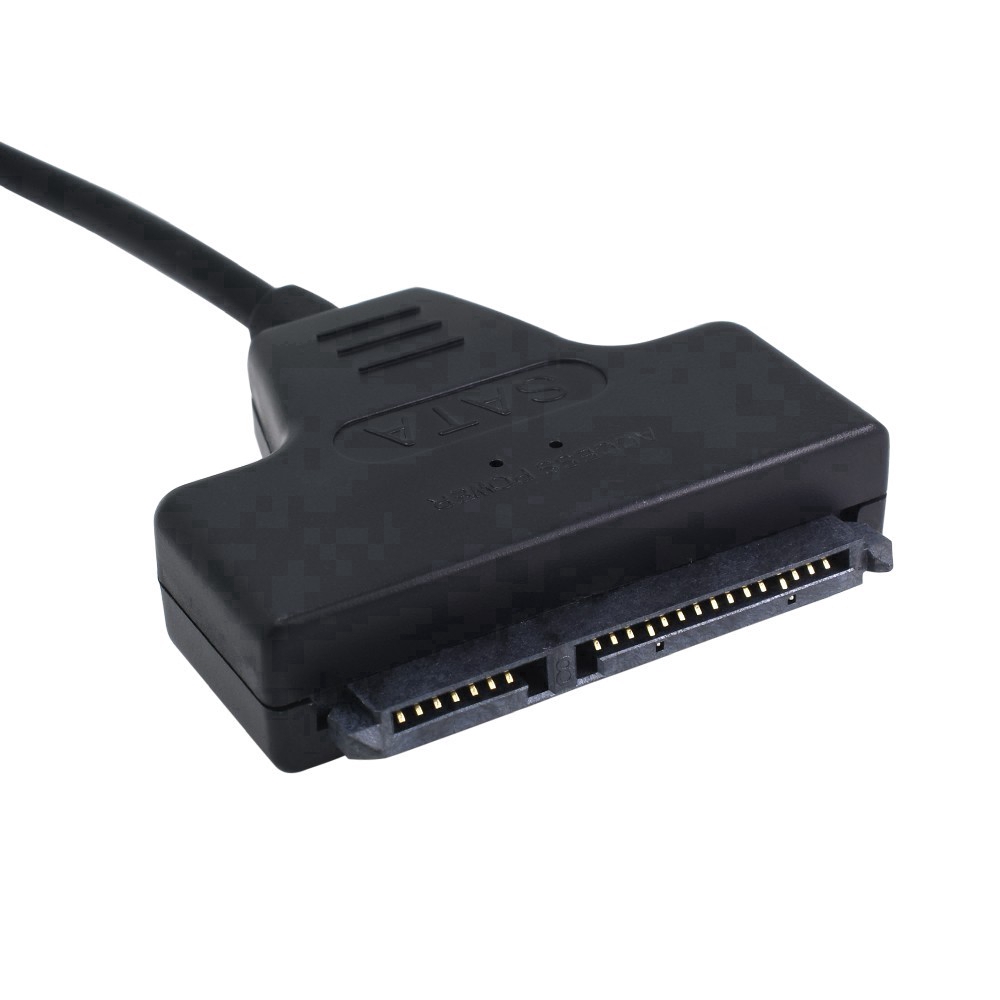 Bộ chuyển đổi USB 2.0 sang SATA 15 + 7 pin HDD 480Mbps cho Windows và Mac