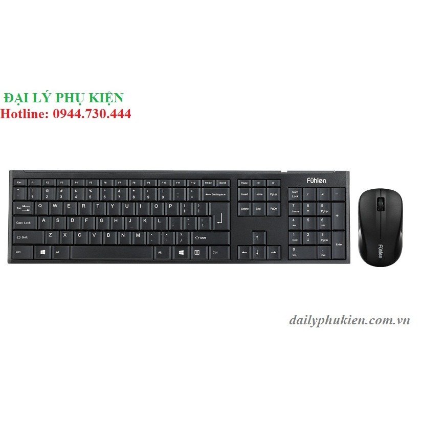 Bộ bàn phím chuột Fuhlen U79S