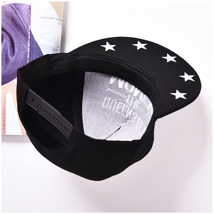 Nón kết nam, mũ lưỡi chai nam hiphop snapback cao cấp GET