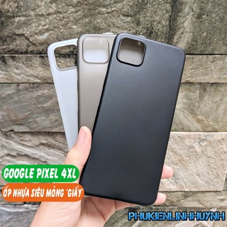 Google Pixel 4, 4XL_Ốp lưng Giấy siêu mỏng ôm sát mặt lưng máy.