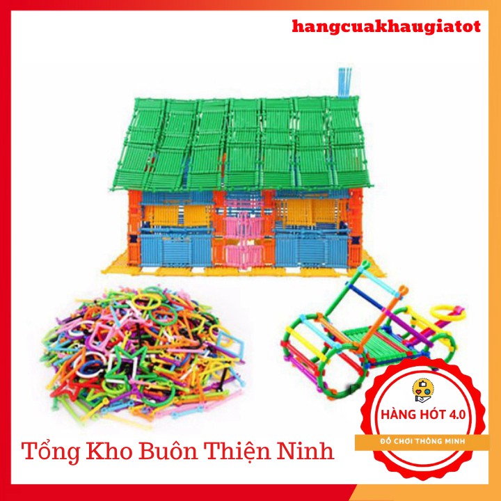 Bộ đồ chơi xếp hình que thông minh cho bé