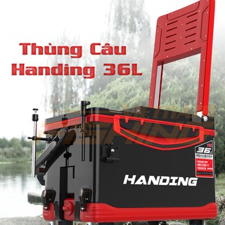 Thùng câu Đài địa hình Handing 36L có tựa lưng