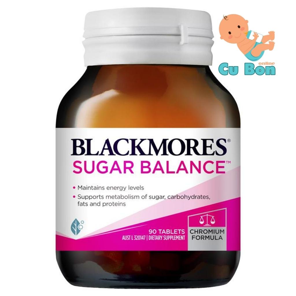 viên uống cân bằng đường huyết Blackmores Sugar Balance của Úc 90 Viên cho người từ 12 tuổi