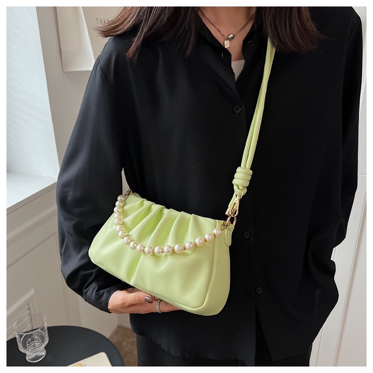 Túi đeo vai IELGY kiểu đám mây đính ngọc trai thời trang cao cấp cho nữ