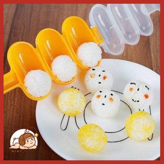 Khuôn Tạo Hình Cơm Nắm Cho Bé Ăn Dặm