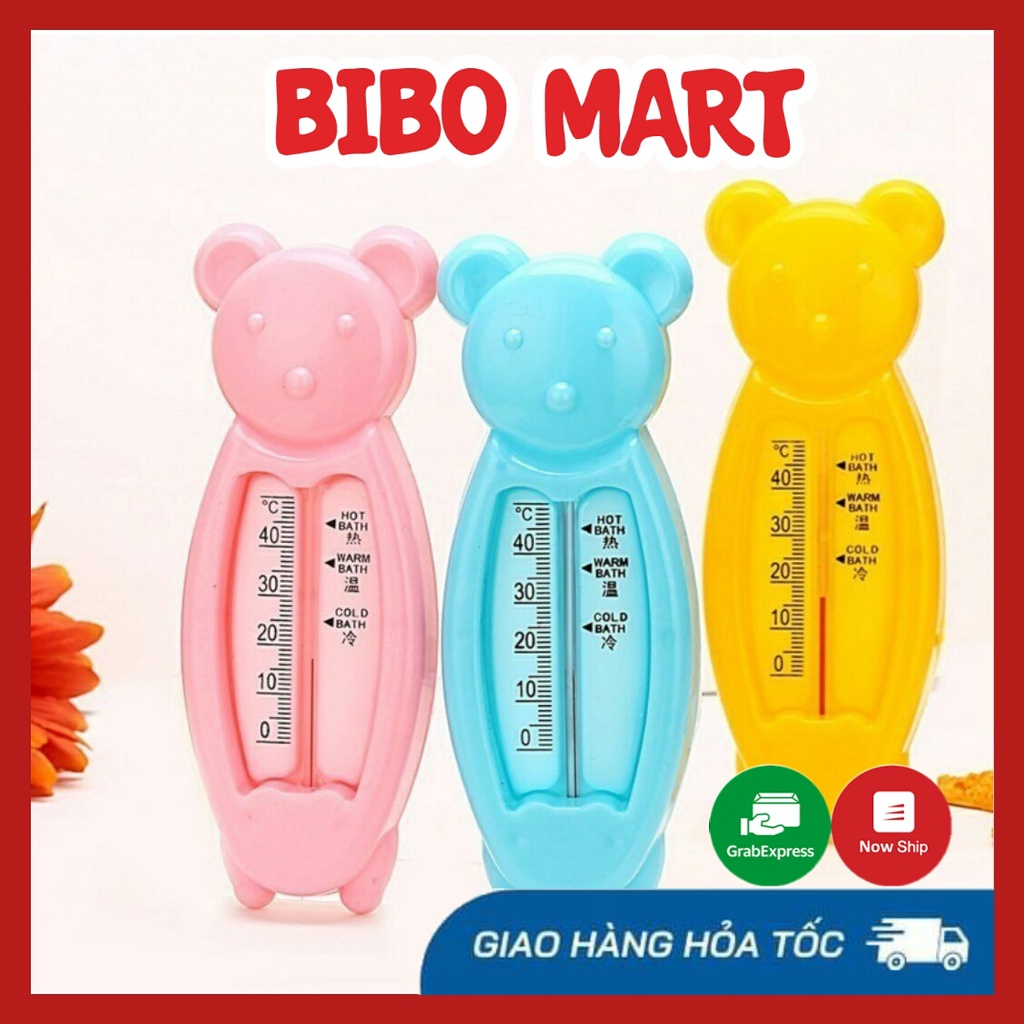 Nhiệt Kế Đo Nhiệt Độ Nước Tắm Cho Bé ✔Hình Gấu Dễ Thương