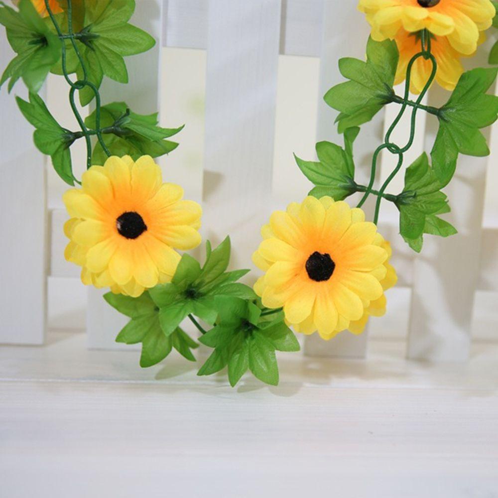 KUNHEV Dây Hoa Mẫu Đơn Giả 240 / 260cm Trang Trí Tiệc Cưới