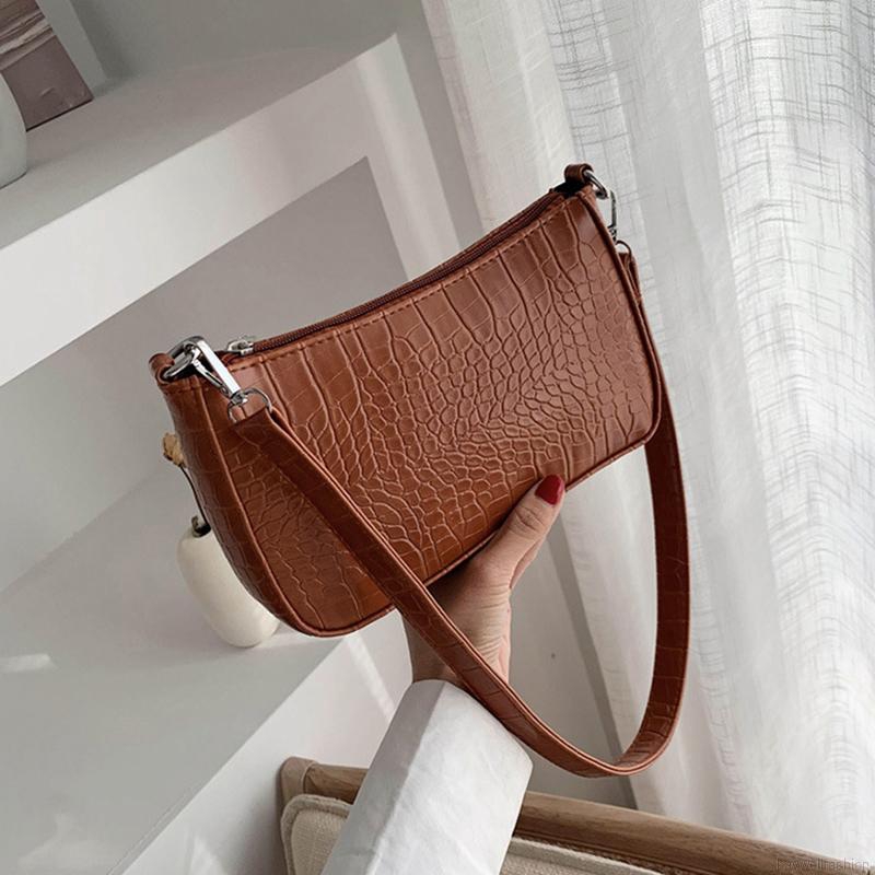 [Baywellfashion]Túi đeo vai họa tiết da cá sấu phong cách retro mới cho nữ | BigBuy360 - bigbuy360.vn
