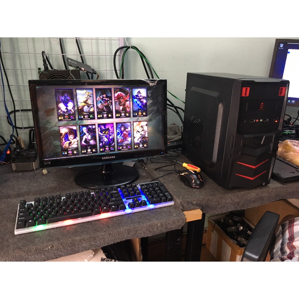 Bộ máy tính chơi game Xeon 1220V3,ram 8GB Vga 750ti, ổ cứng SSD 128G mới cân GTA 5  Pubg PC ,FIFA, Liên Minh Huyền Thoai | BigBuy360 - bigbuy360.vn