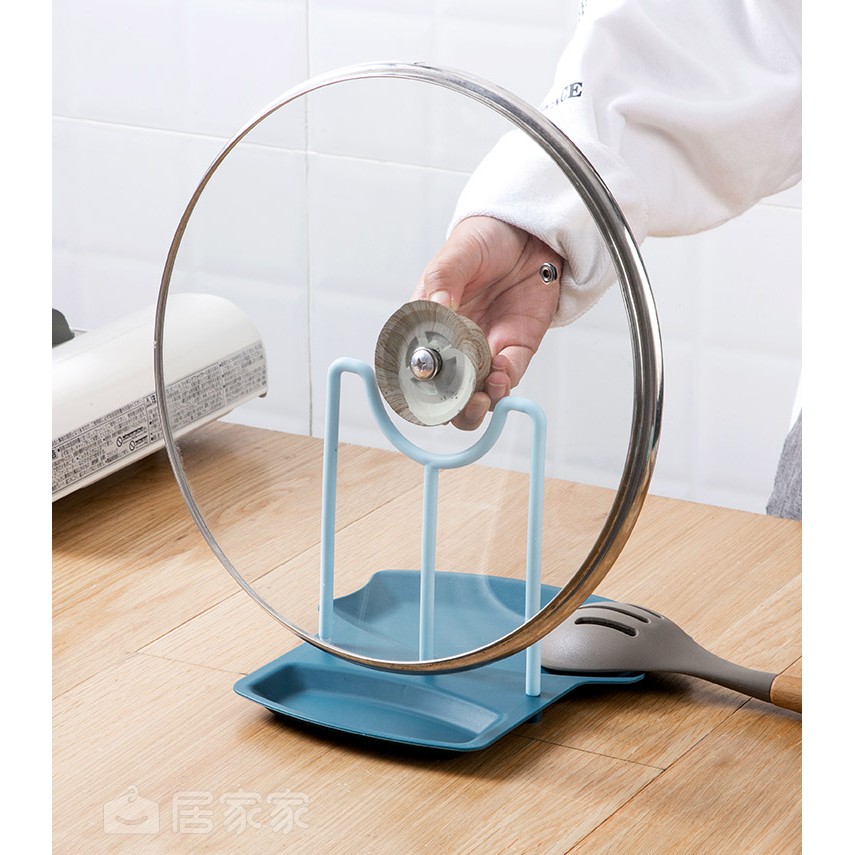 Hoho Nhà Bếp Dòng Bảo Quản Nắp Nồi Giá Để Bàn Ngồi Thớt Giá Thớt Giá Để Đồ Nhà Bếp Nắp Nồi Dụng Cụ Tiện Dụng Thớt Giá Để Đồ