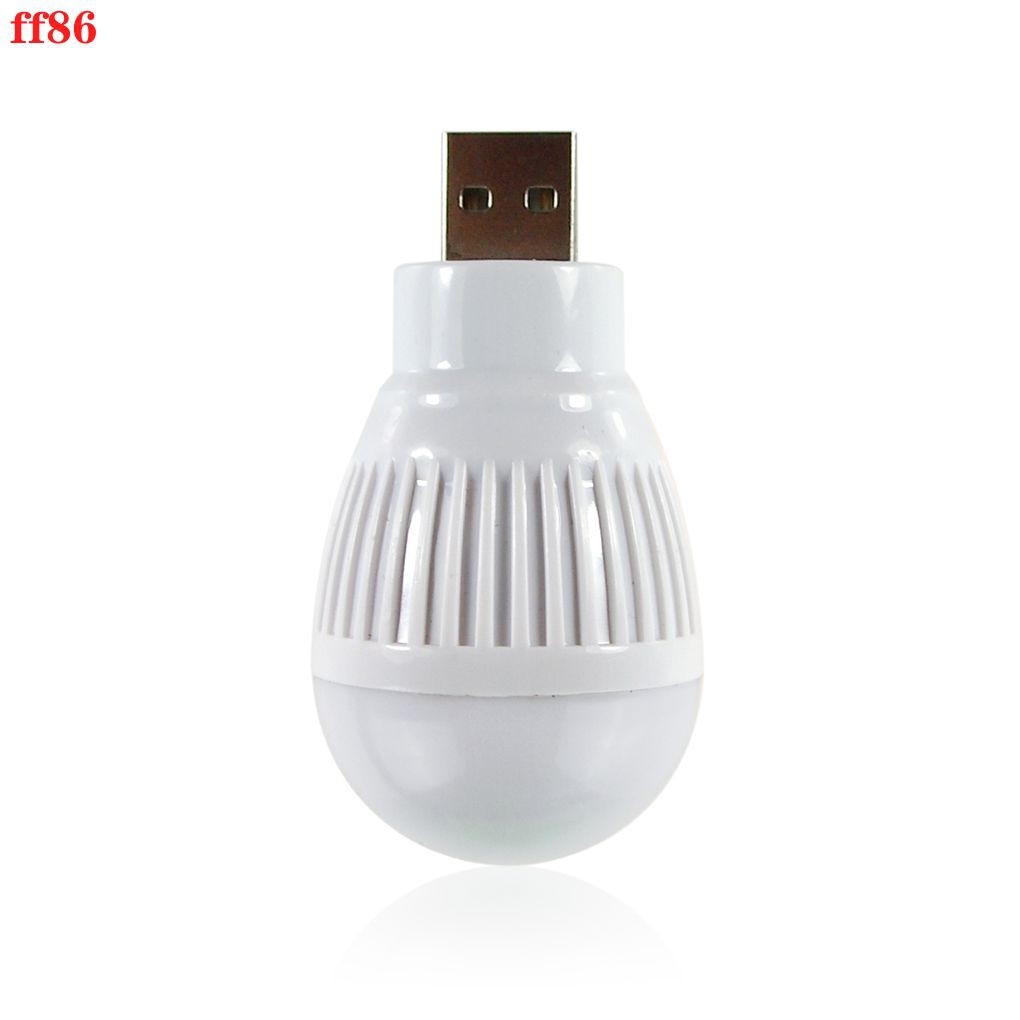 Đèn pin bóng led tròn sạc usb