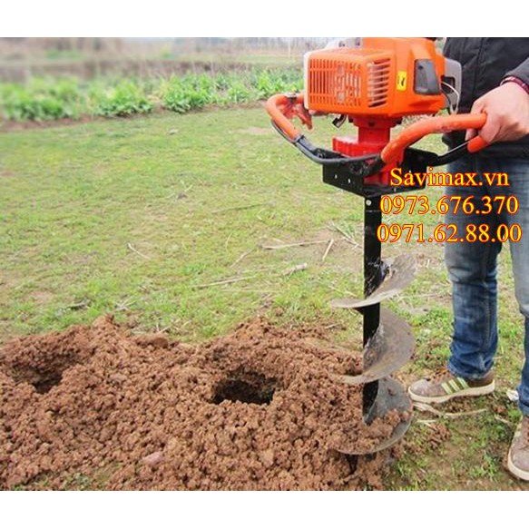 [xả kho]Máy đào đất trồng cây, chôn cọc bê tông tiện dụng model Sumo 520 tặng mũi khoan 150mm