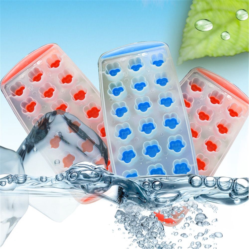 CONOPERY Khuôn làm đá DIY bằng silicon 25cm * 11,5cm đa năng tiện dụng