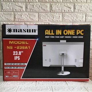 Máy tính ALL IN ONE NASUN, Model: NS-238A1 (Màn 23.8inch FHD 1920*1080)