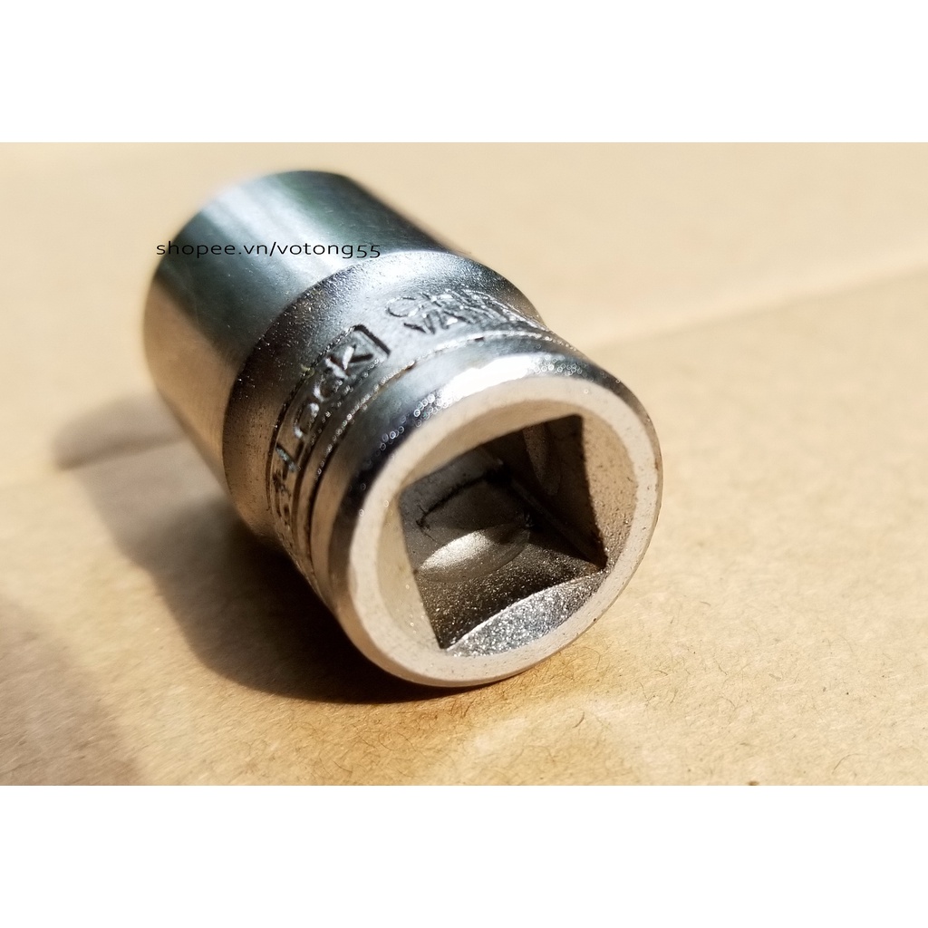 Tuýp Perfectlock 14mm chuôi 3/8 dài 3cm hàng bãi Nhật