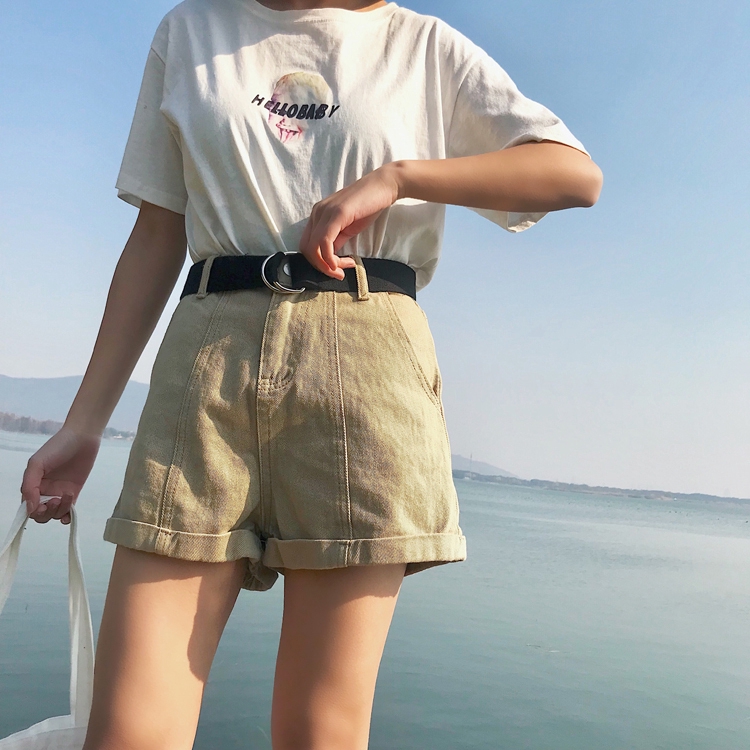 Quần đùi jean chất lượng cao hợp thời trang | BigBuy360 - bigbuy360.vn