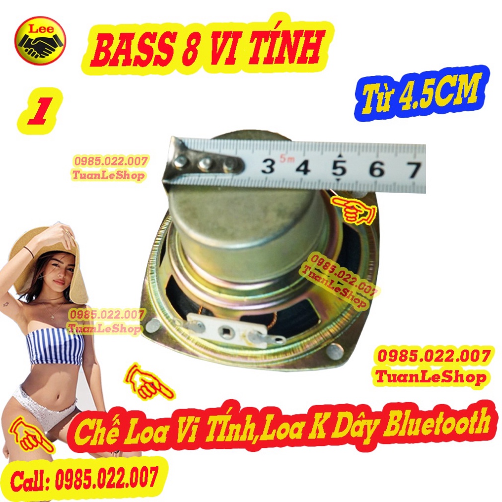 01 LOA BASS 8CM VI TÍNH – 1 CỦ LOA BASS RỜI