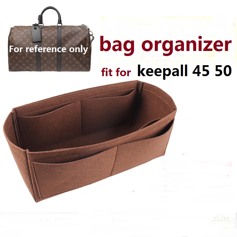 Túi Đựng Đồ Dùng Mềm Mại Có Khóa Kéo Tiện Dụng lv KEEPALL bag organiser insert