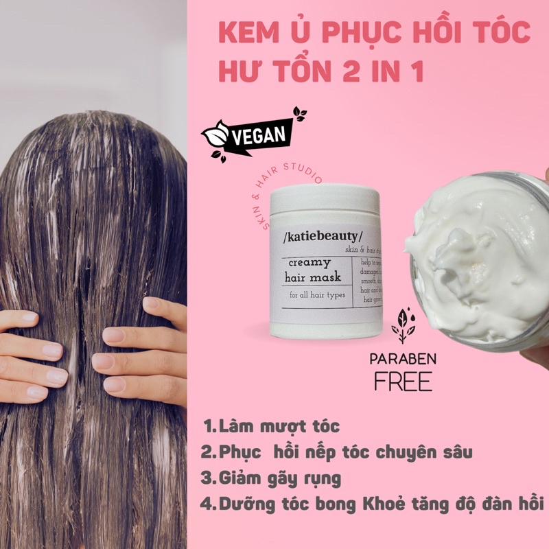Kem ủ tóc Creamy Hair Mask 250g | KATIEBEAUTY