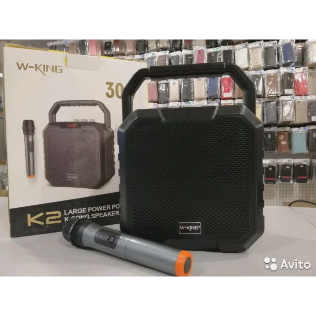 Loa bluetooth không dây karaoke 30W W-King K2