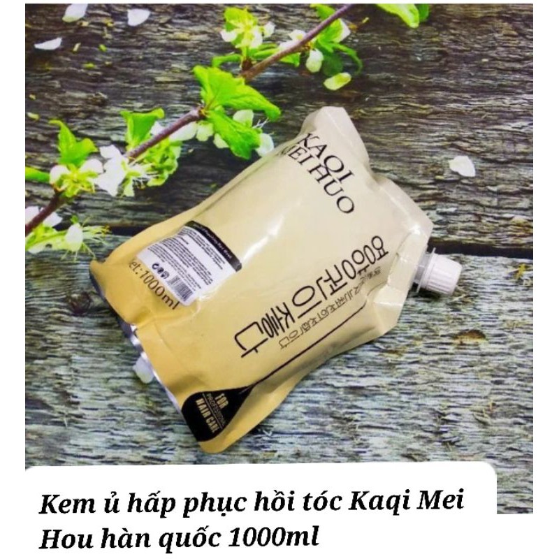 Kem ủ hấp phục hồi tóc Kaqi Mei Hou hàn quốc 1000ml