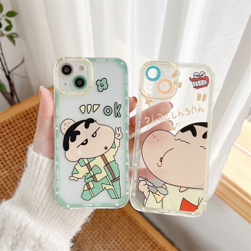 Ốp Điện Thoại Mềm In Hình Cậu Bé Bút Chì Cho iPhone 6 6S 7 8 SE 2020 X XS XR XsMax 1112 13 Pro 11 12 13 Pro Max