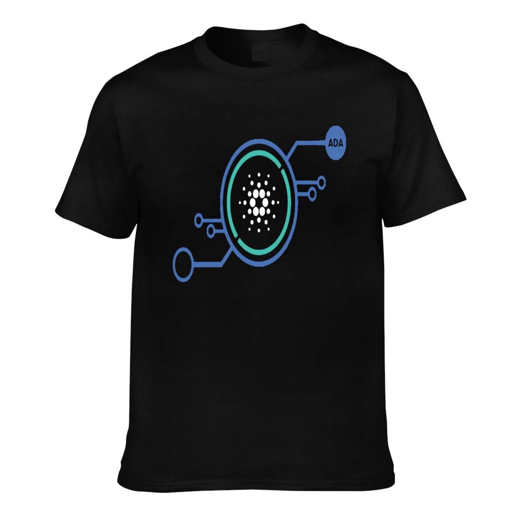 Áo thun Cotton nam Cardano Coin Ada Cryptocurrency 2021