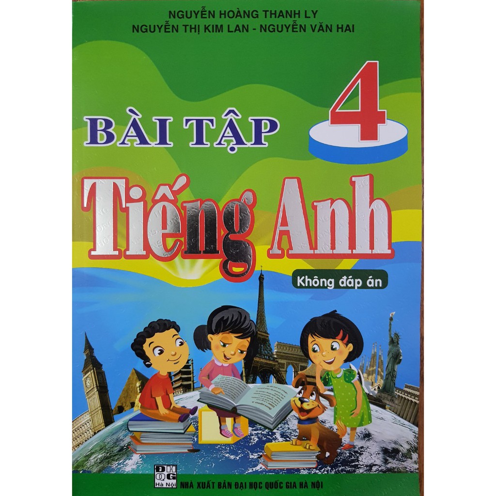 Sách - Bài tập Tiếng Anh 4 (Không đáp án)
