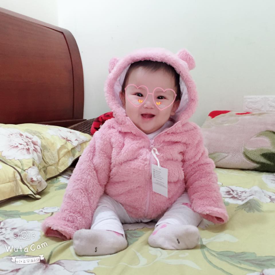 -Hàng nhập khẩu  Áo khoác có mũ lông cừu mềm mại ấm áp Lullaby (có ảnh thật) Liên hệ mua hàng  084.209.1989