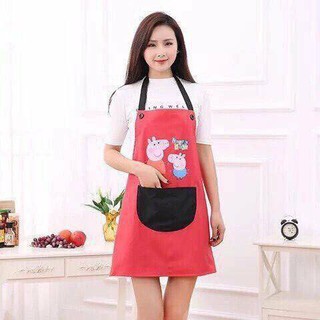 Tạp dề gấu happy day không thấm nước GDHK128