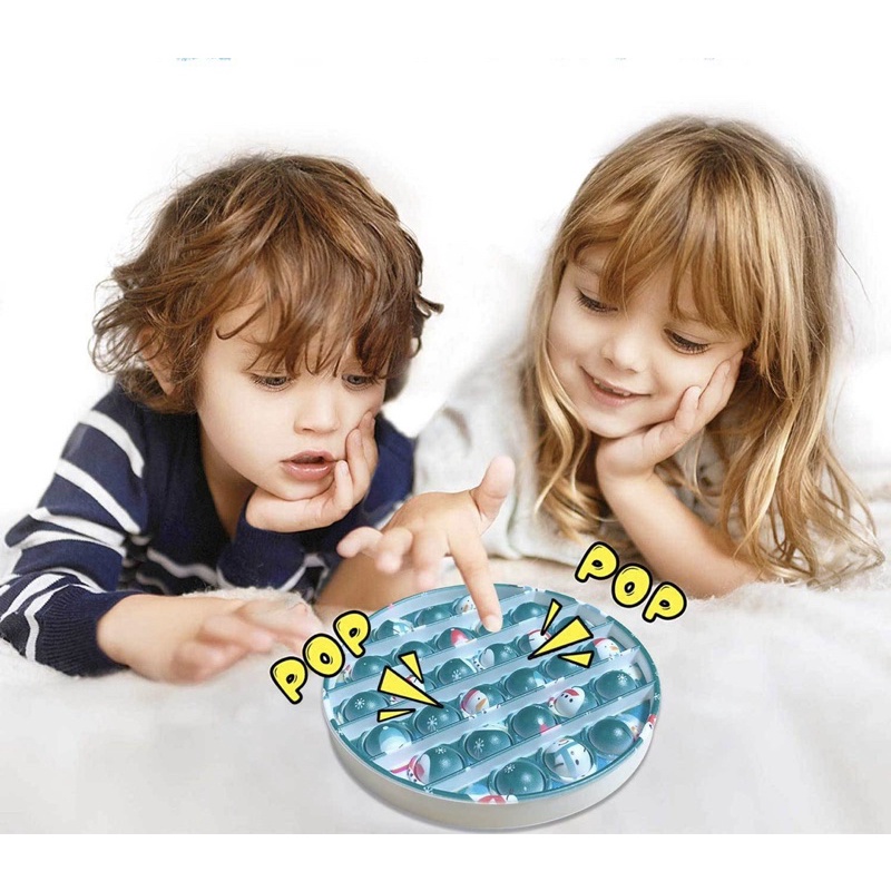 Đồ chơi giải trí Pop it chủ đề Giáng sinh An lành