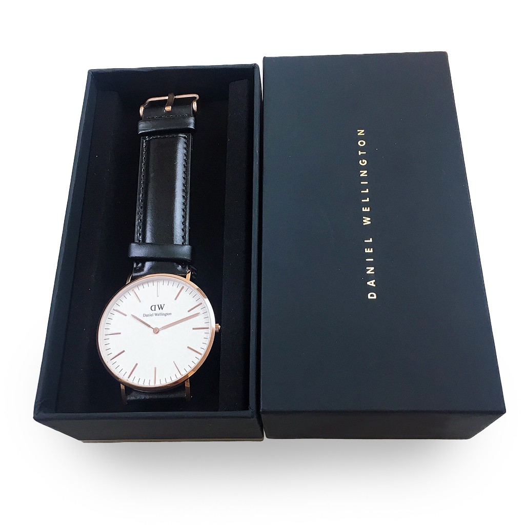 Đồng hồ nam Daniel Wellington Classic Sheffield viền vàng (36-40mm) - DW Việt Nam