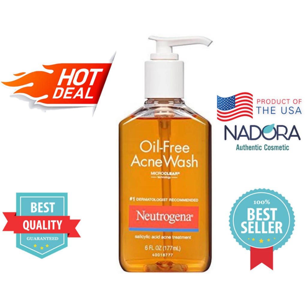 Sữa Rửa Mặt Neutrogena Oil Free Acne Wash | BigBuy360 - bigbuy360.vn