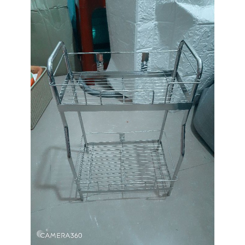 kệ để gia vị inox hình chữ nhật có 2 kích cỡ LOẠI ĐẸP