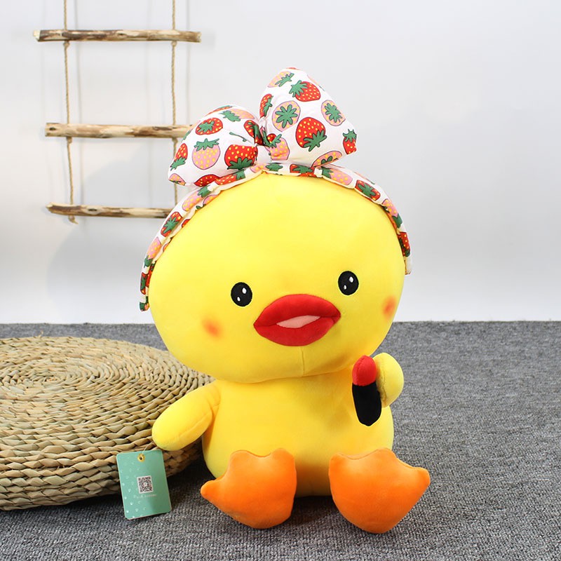 Dễ Thương Thú Nhồi Bông Hình Chú Vịt Vàng Đáng Yêu