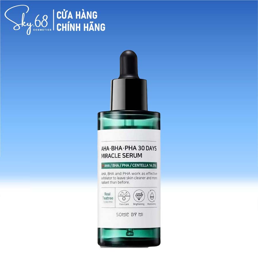 SERUM GIẢM MỤN &quot;Thần Kỳ&quot; AHA-BHA-PHA SOME BY MI 50ml