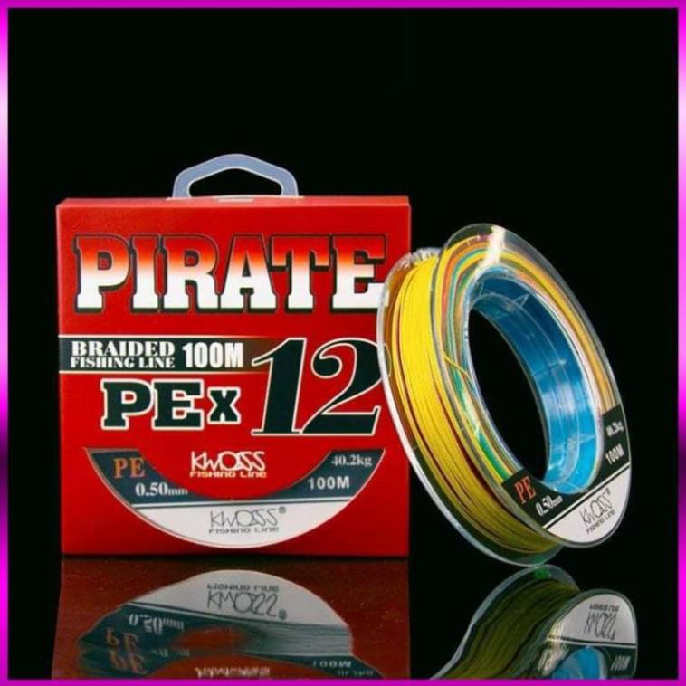 ⭐ dây câu cá dù câu lure x12 pirate