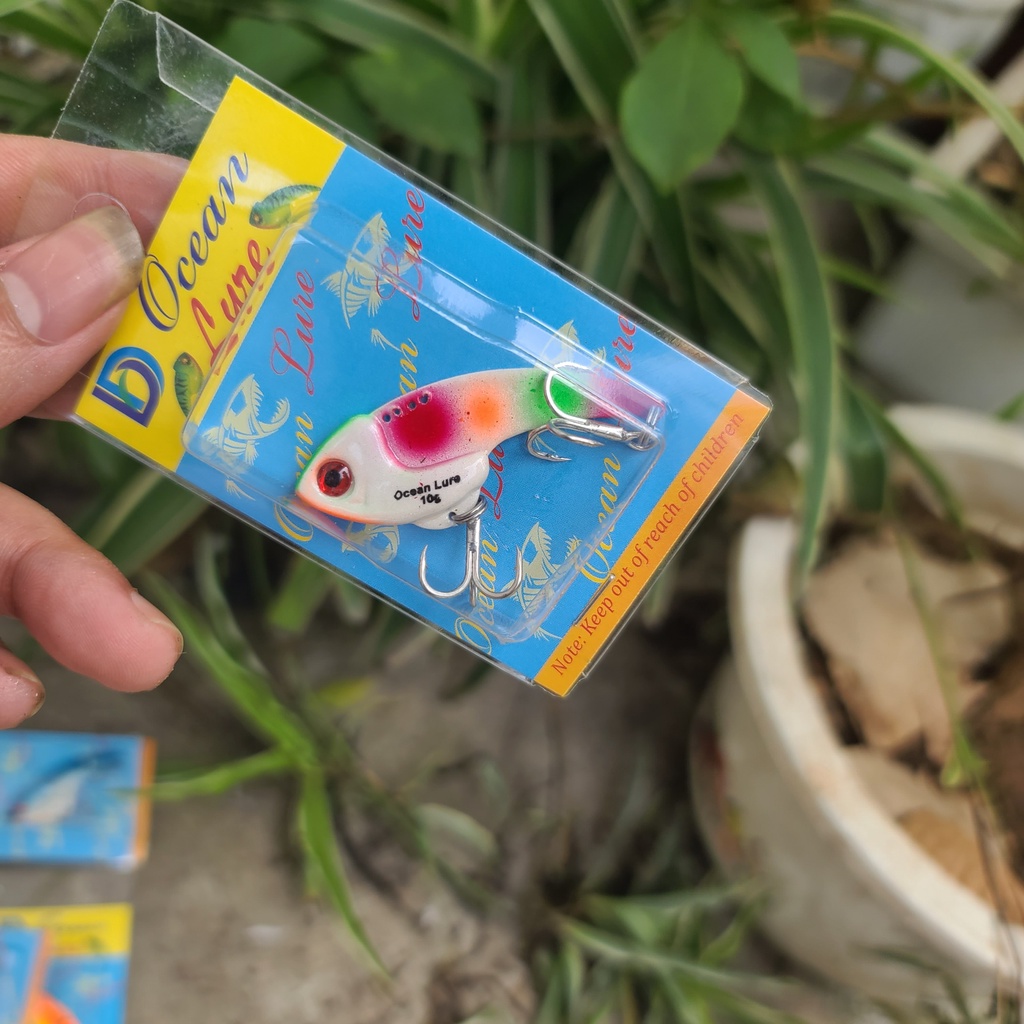 Mồi cá sắt mồi chìm Fishen lưỡi BKK chắc khỏe, Mồi câu lure cá lóc, cá chẽm siêu nhạy