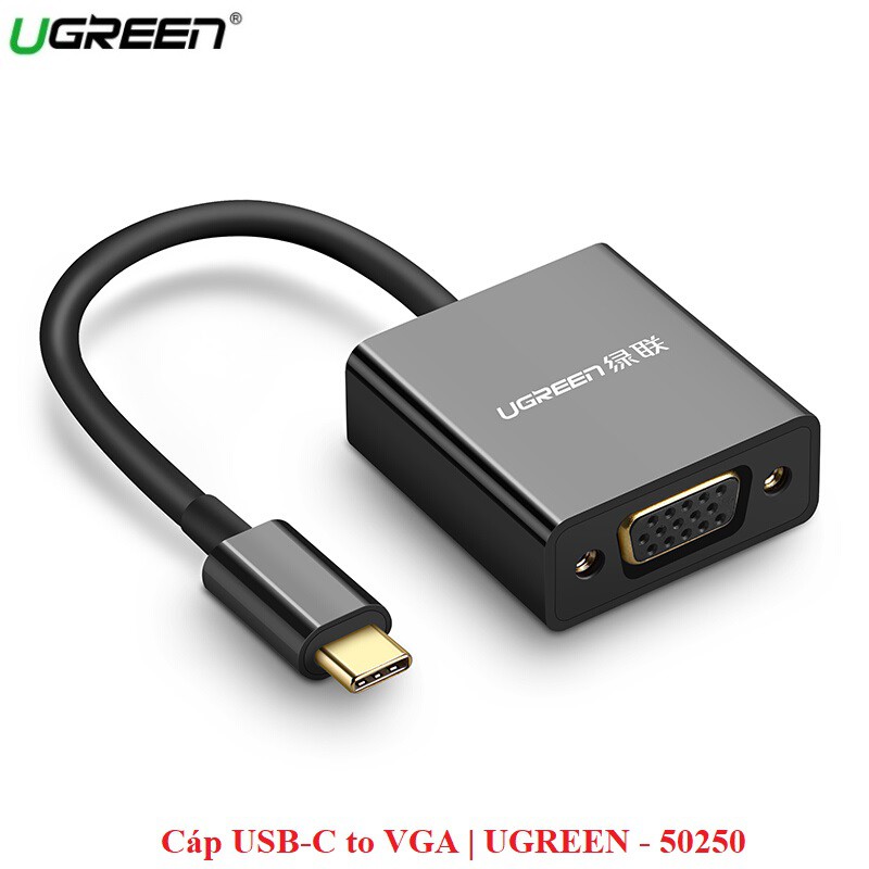 Cáp  USB type-C To VGA UGREEN 50250