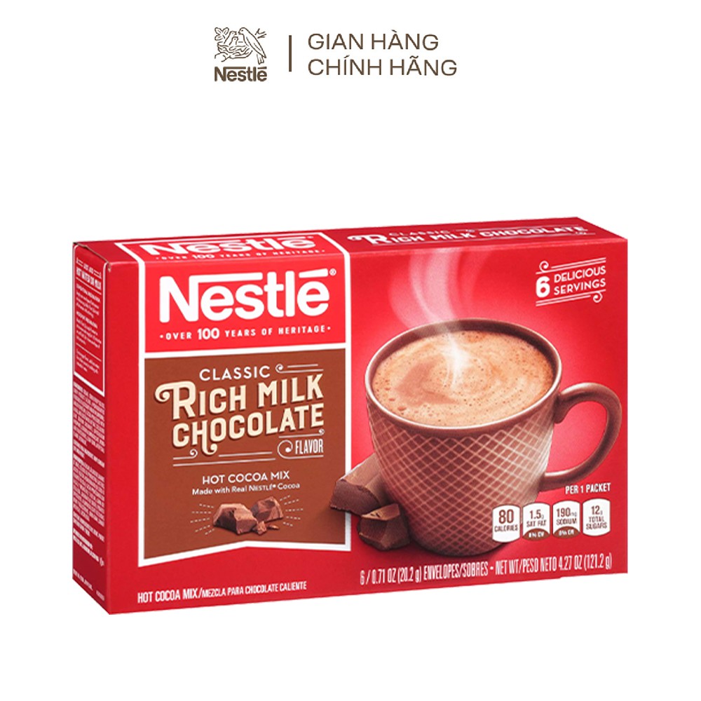 [Tặng 1 Hộp Bột Cacao sữa Nestle 6x20,2g] Combo 2 Hộp Cà phê CAPPUCCINO hòa tan cao cấp NESCAFÉ® GOLD CAPPUCCINO 8x15.5g