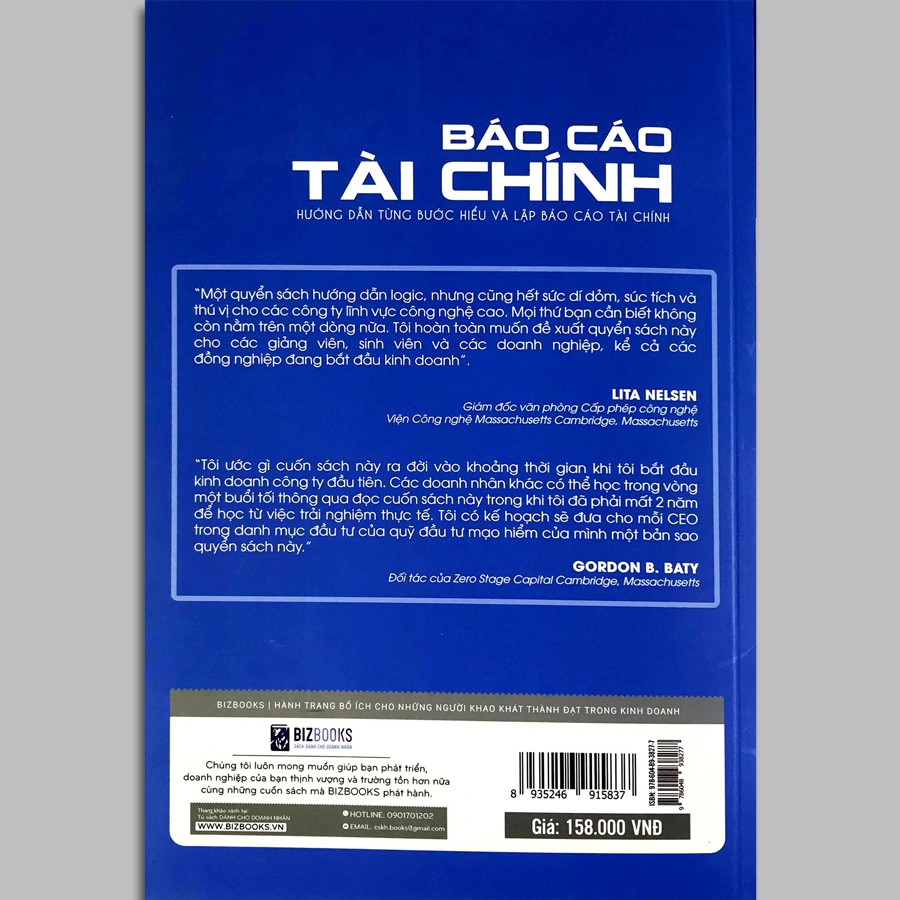 Sách - Báo Cáo Tài Chính - Hướng Dẫn Từng Bước Hiểu Và Lập Báo Cáo Tài Chính | BigBuy360 - bigbuy360.vn