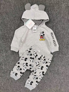 Bộ nỉ Mickey Disney xuất dư