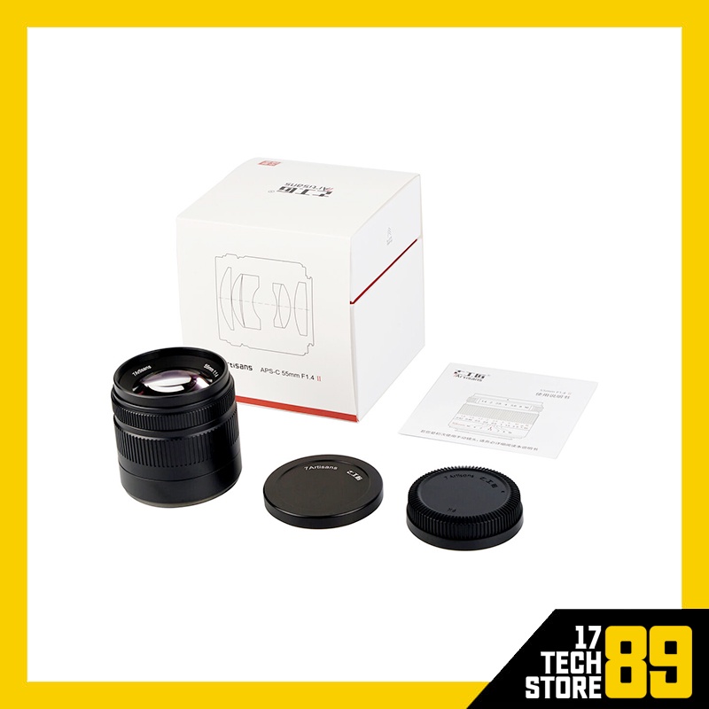 Ống kính 7Artisans 55mm F1.4 Mark 2 for Canon EOS-M