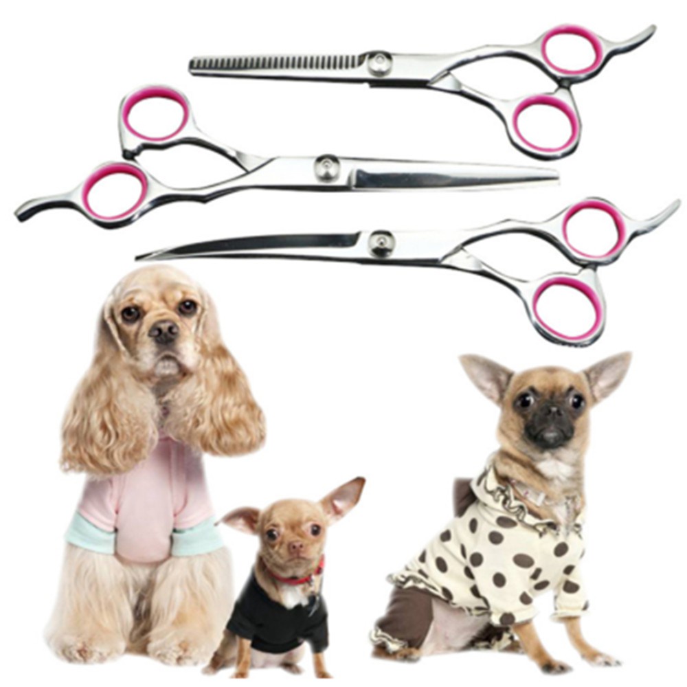 Set dụng cụ kéo cắt tỉa lông cho thú cưng tiện lơi (có bán lẻ)