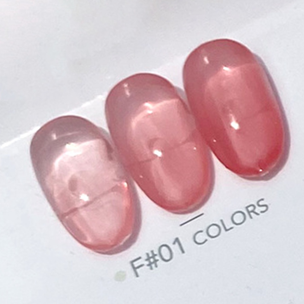 [Hàng mới về] Lọ gel sơn móng 8ml nhiều màu sắc trong suốt thời trang