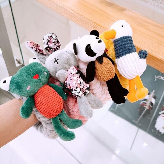 Băng Đô/ Tuban Thú Nhồi Bông 3D Siêu Dễ Thương