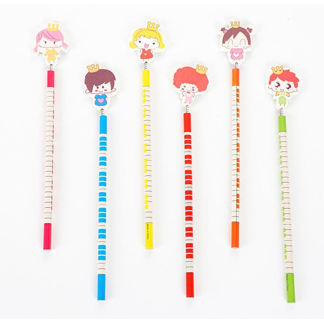 Bút Chì Gỗ Đầu Tẩy Nhiều Hình Ngộ Nghĩnh