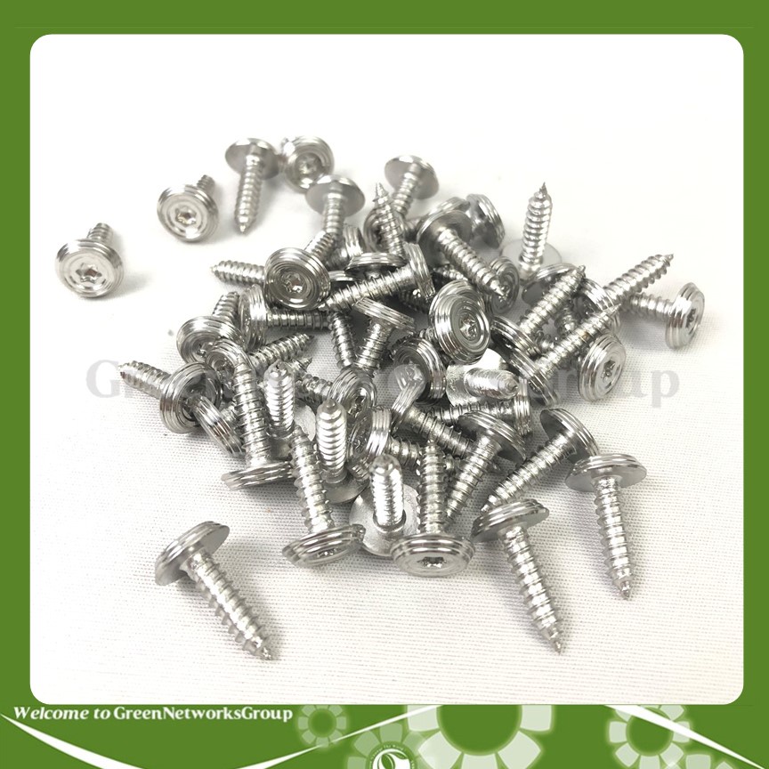 Ốc salaya xoắn 5ly dàn áo đầu lục giác bông Greennetworks ( 1 cái )